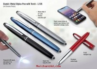 Pen With Torch And Stylus