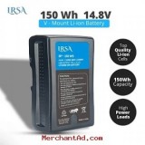 LRSA Rechargeable Liion Battery Replacement for BP150WS VMount  148V 10400 mAh  Black  Small